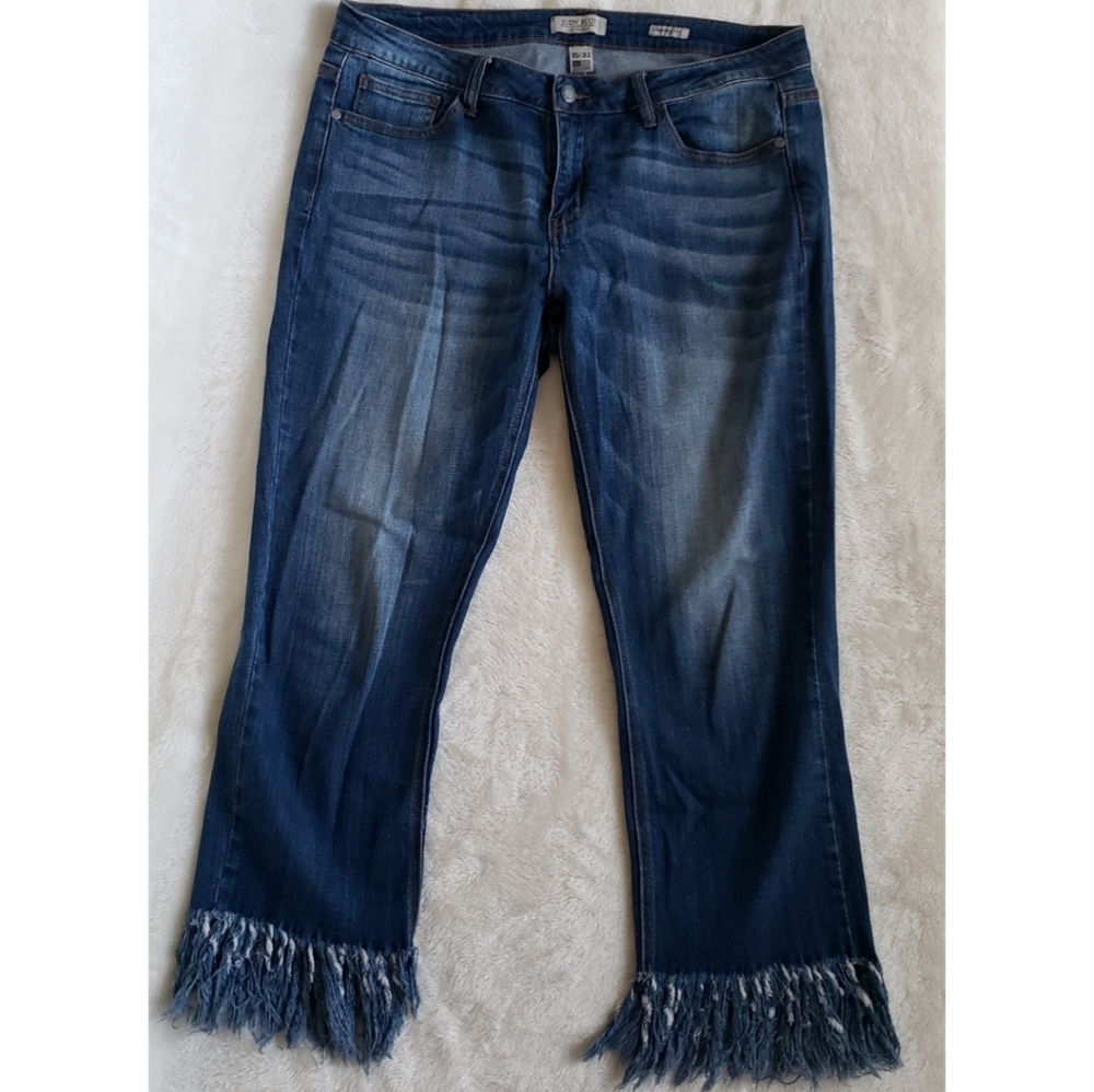 Judy Blue Frayed Hem Jeans